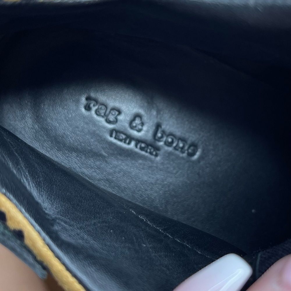 Rag & Bone Army High Top Tan Cheetah Suede Sneake… - image 5